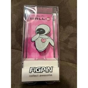 FiGPiN Disney Pixar WALL-E Glitter Eve Enamel Pin LE 500